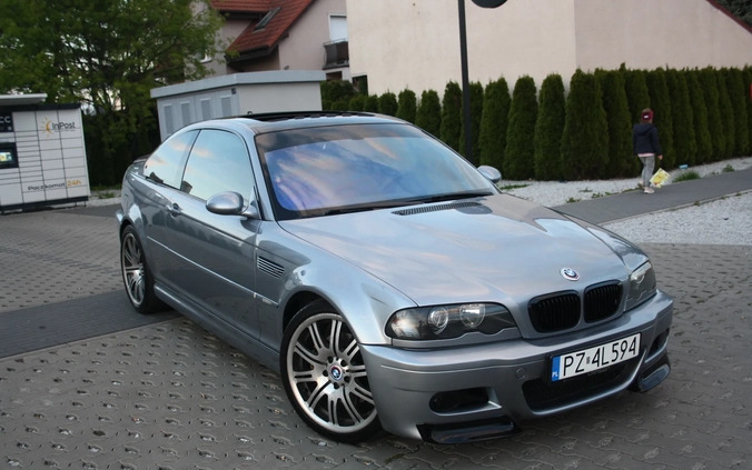 BMW M3 cena 105999 przebieg: 212000, rok produkcji 2003 z Swarzędz małe 407